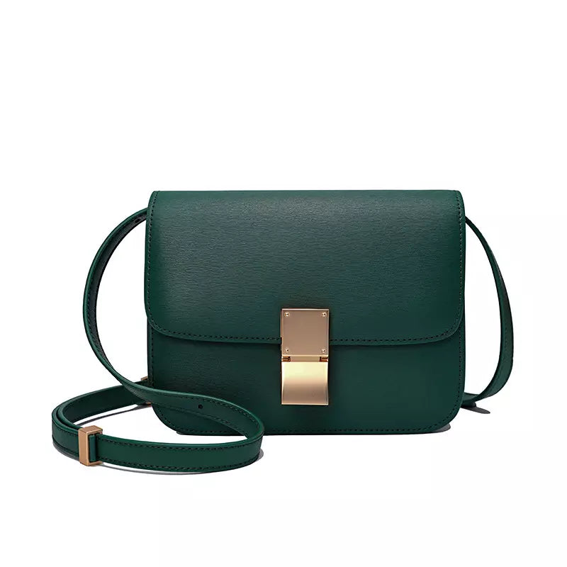 Genuine Leather Box Bag Large