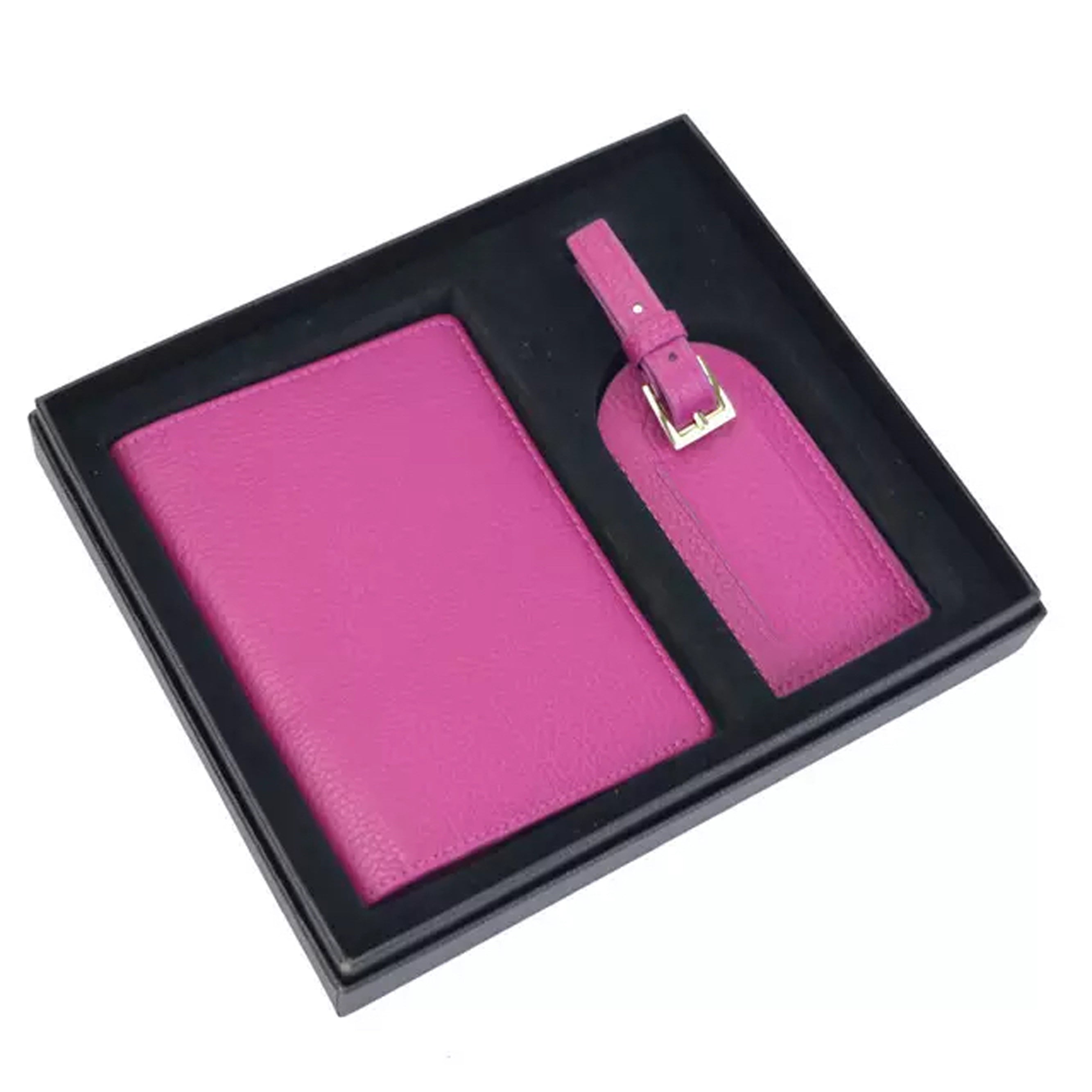 Passport holder and Luggage Tag Gift Set