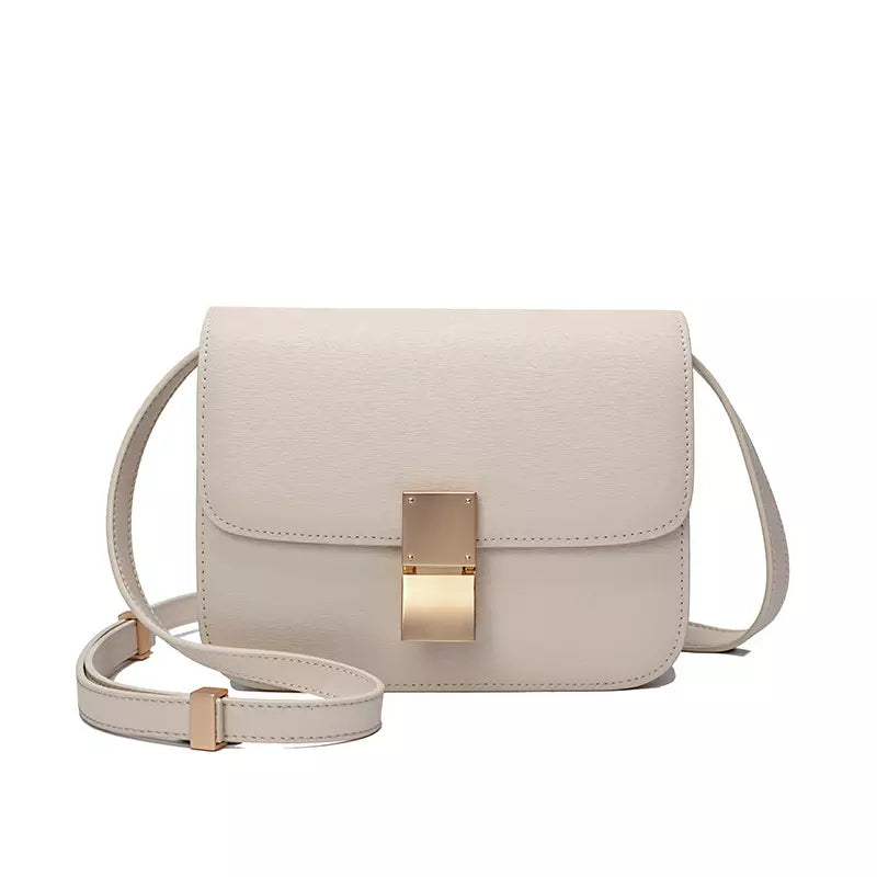 Genuine Leather Box Bag Large