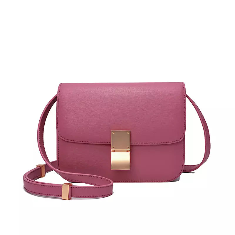 Genuine Leather Box Bag Large