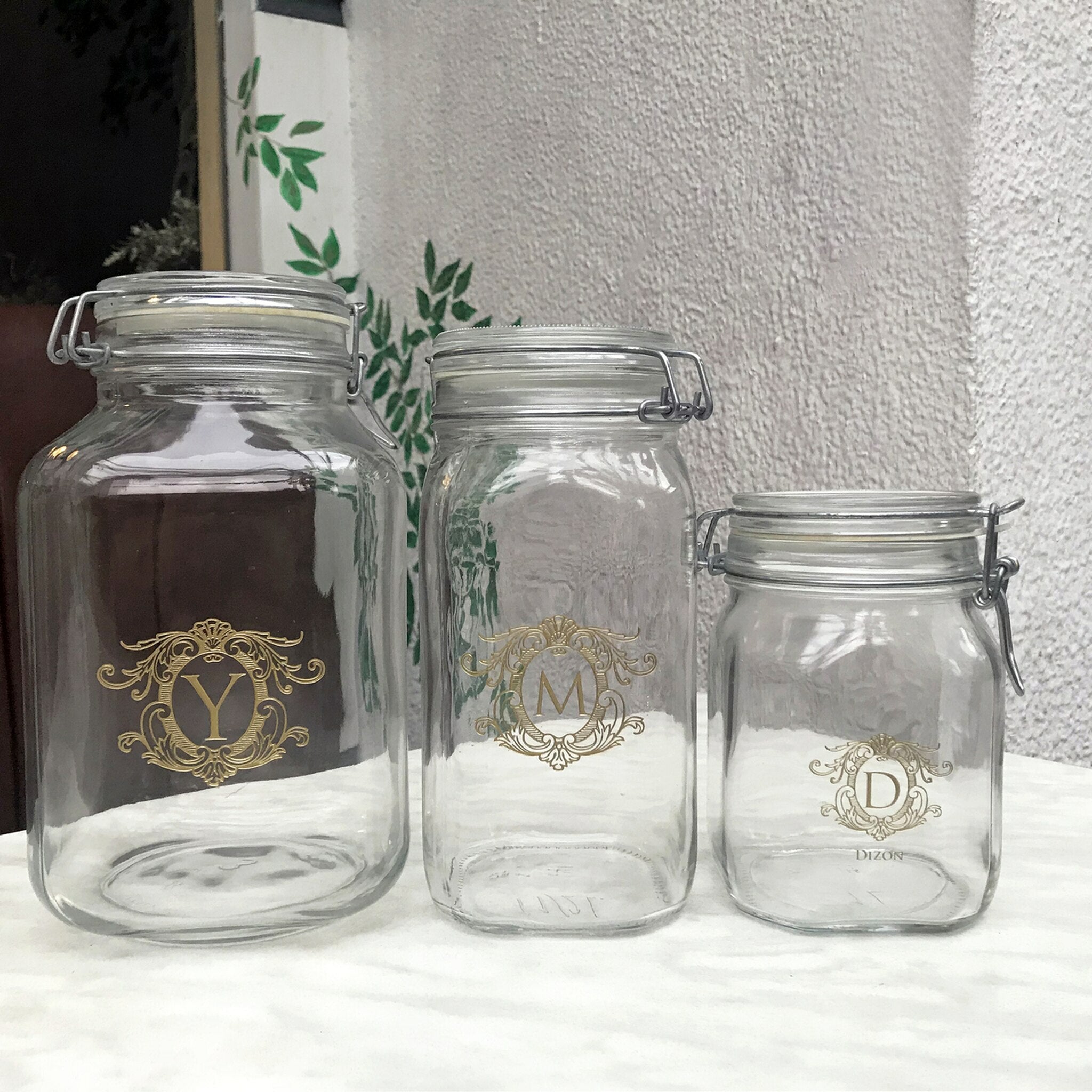 1.5L Bespoke Etched Jar