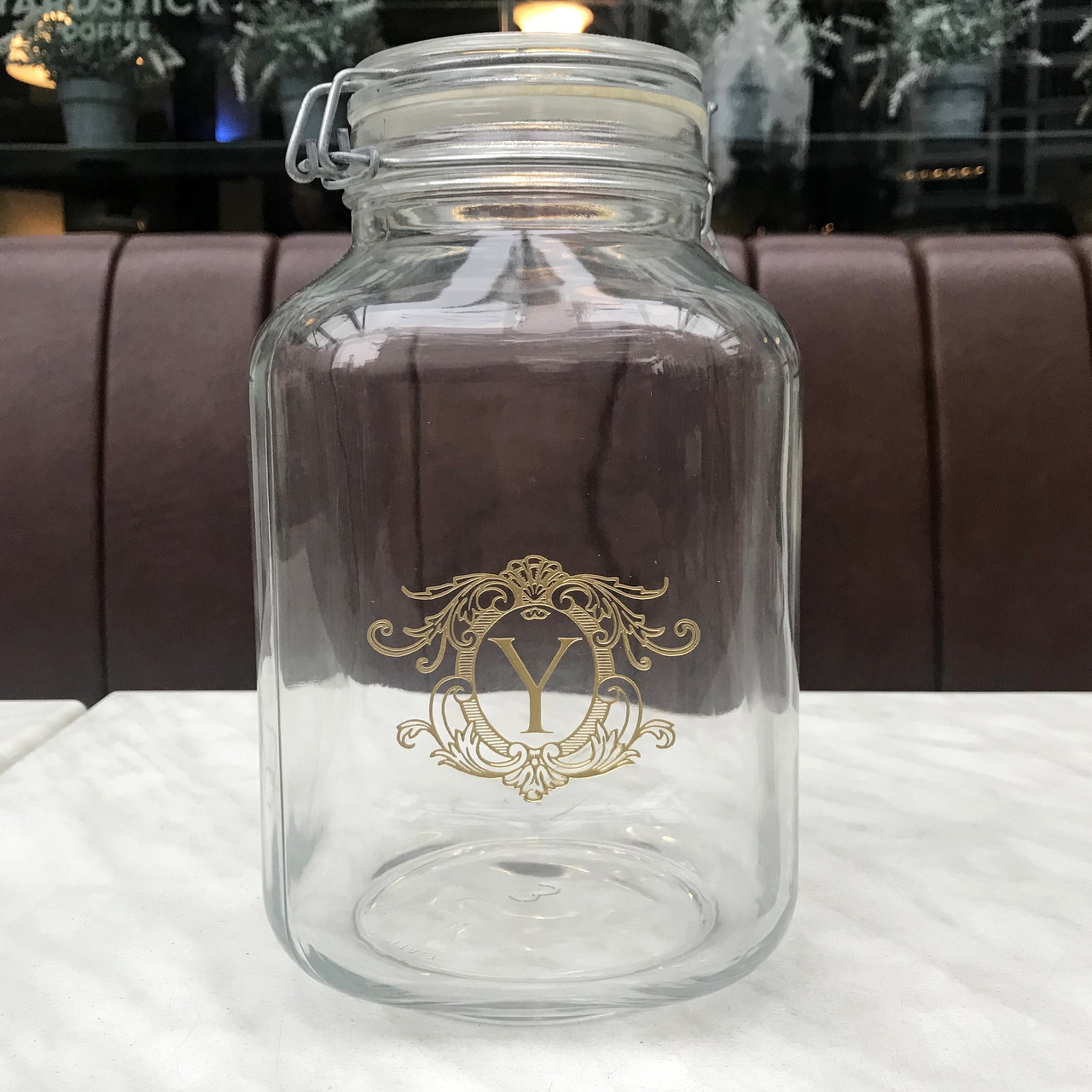 3L Bespoke Etched Jar
