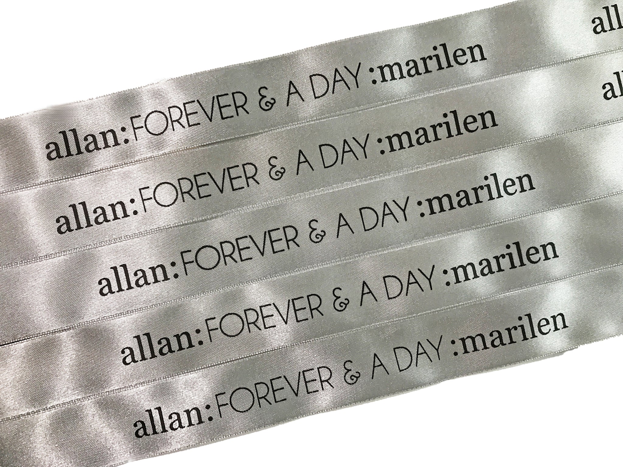 1in Printed Satin Ribbon