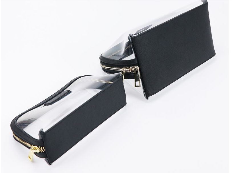 Clarity Case Micro Saffiano Leather Set of Two