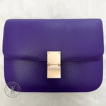 Genuine Leather Box Bag Large