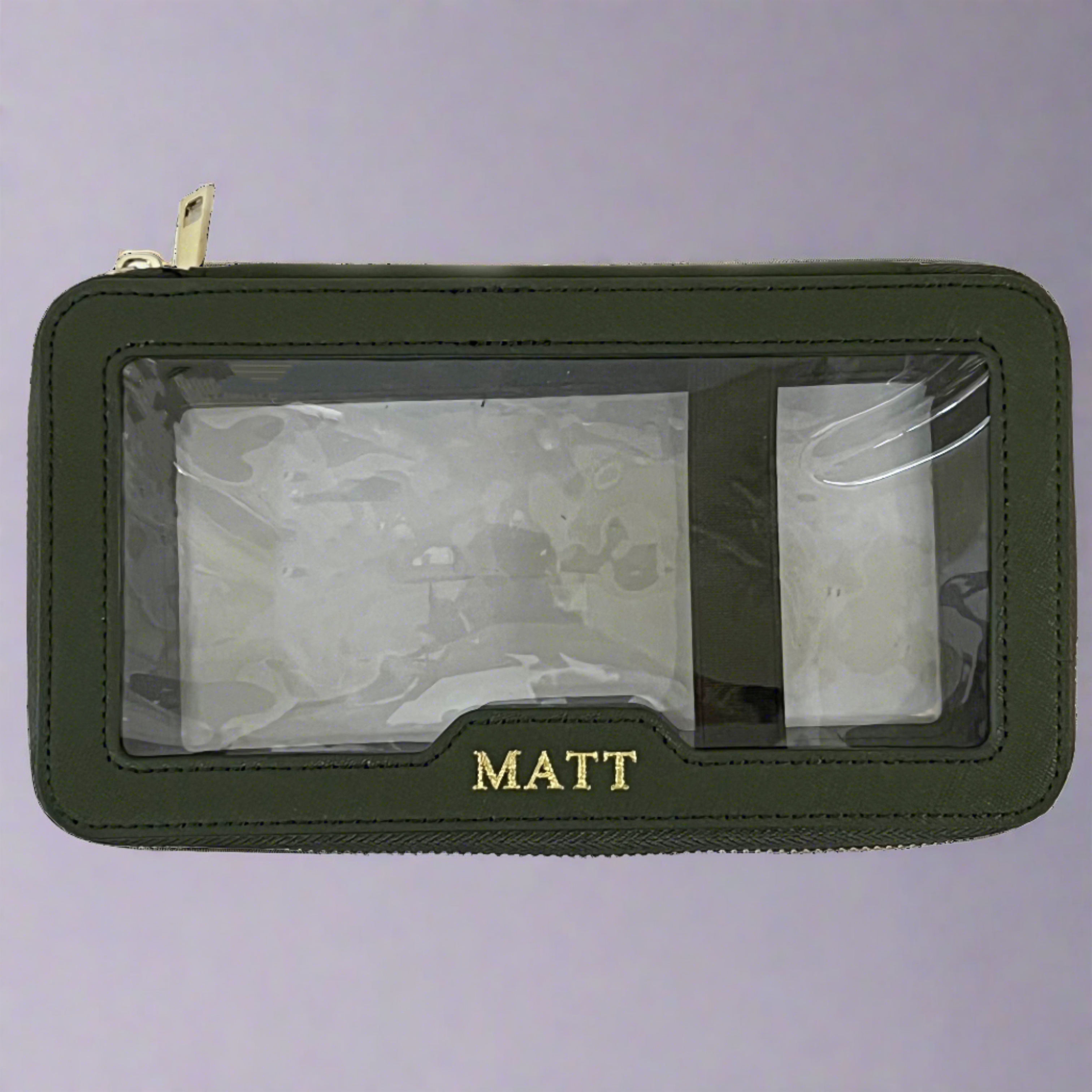 Genuine Leather Clarity Inflight Case