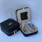 Genuine Leather Square Jewelry Box