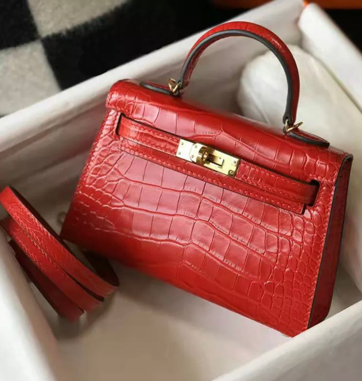 Grace Satchel - Premium Leather (Mini 20cm/Pouchette 22cm)