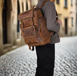 Beckett Leather Backpack