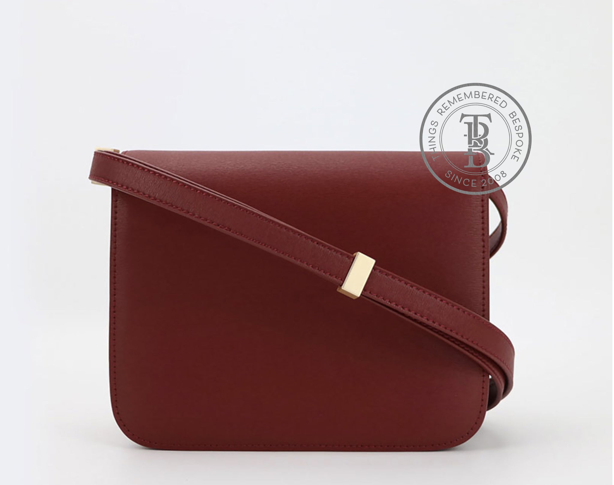 Genuine Leather Box Bag Large