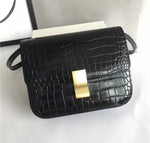 Genuine Leather Box Bag Large