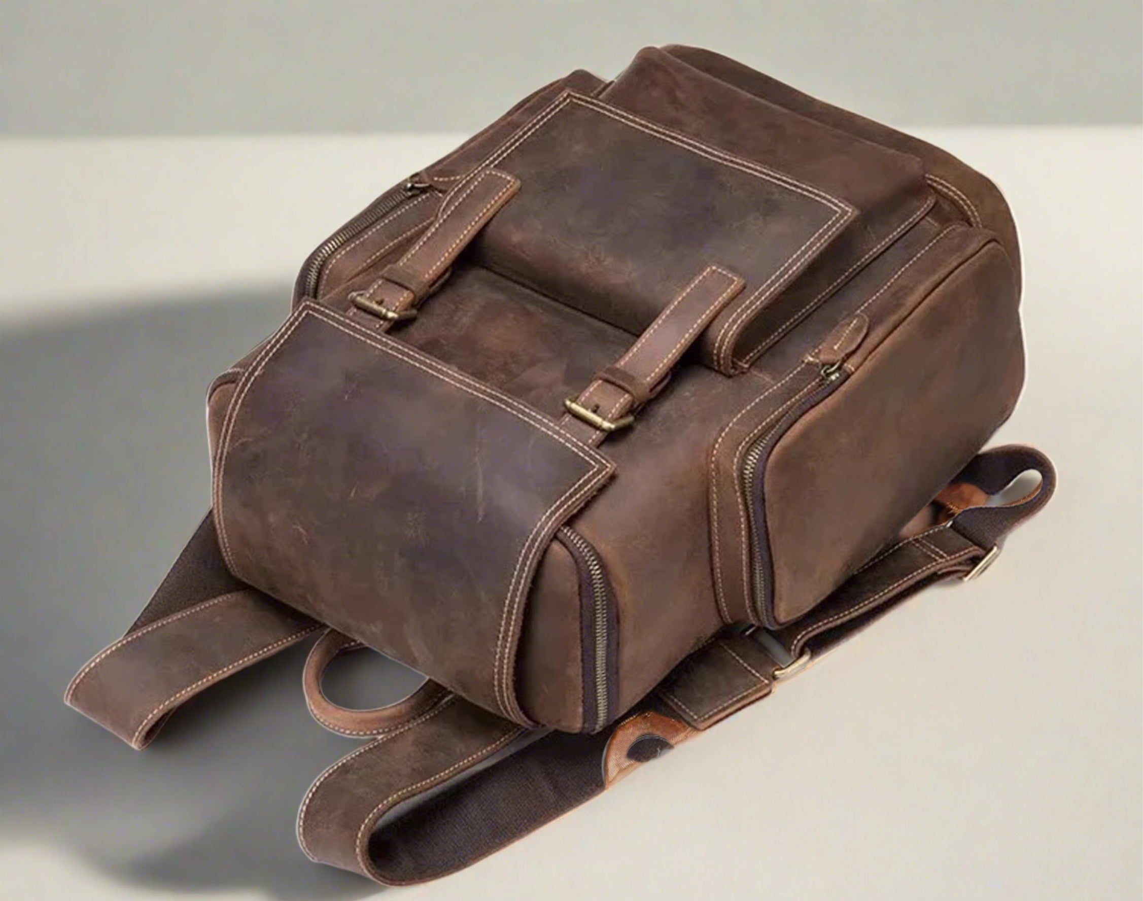 Beckett Leather Backpack