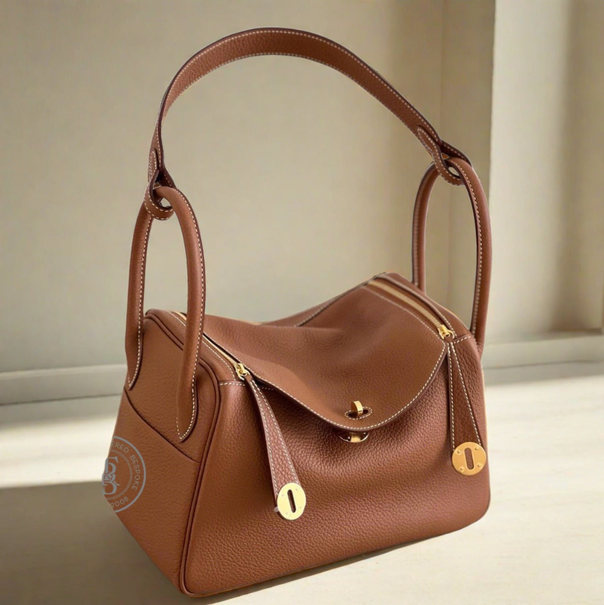 Madison Premium Hand Stitched Leather Tote