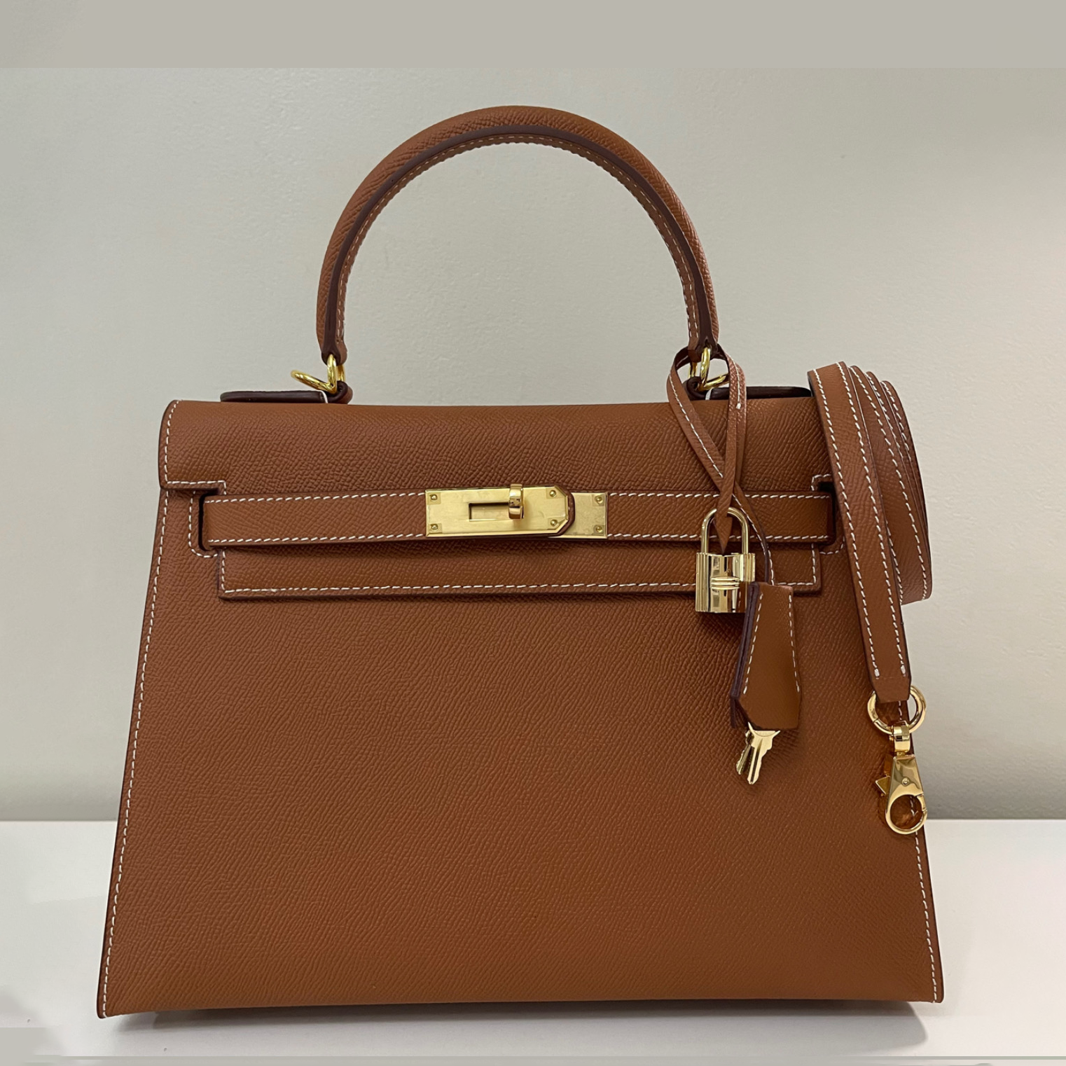 Grace Satchel - Premium Leather (25/28/32cm)