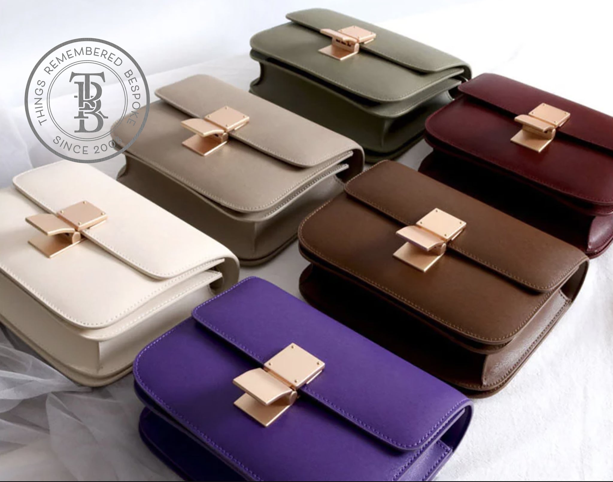 Genuine Leather Box Bag Large