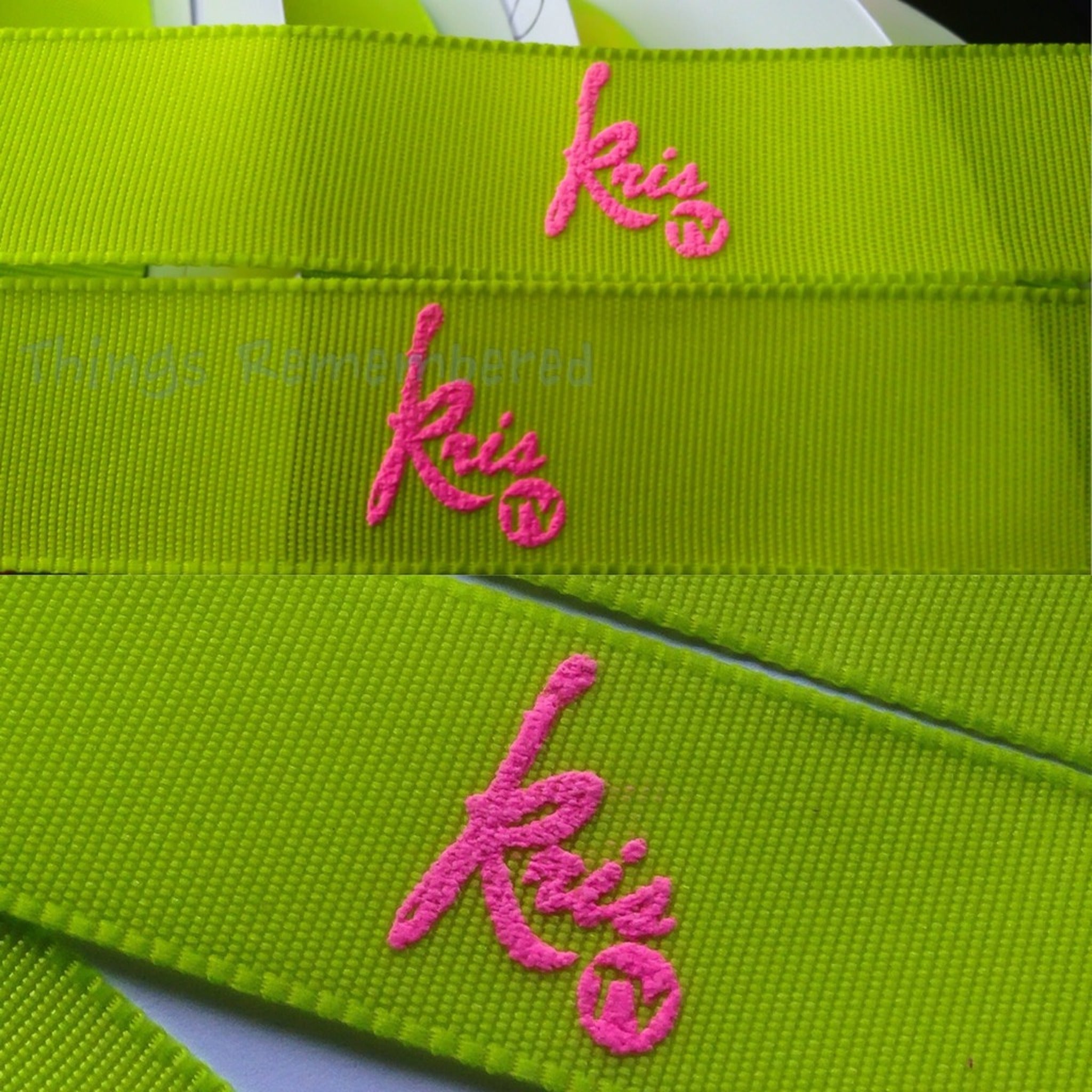 1in Embossed Grossgrain Ribbons