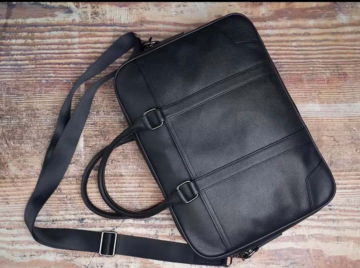 Beckett Leather Briefcase