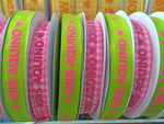1in Embossed Grossgrain Ribbons