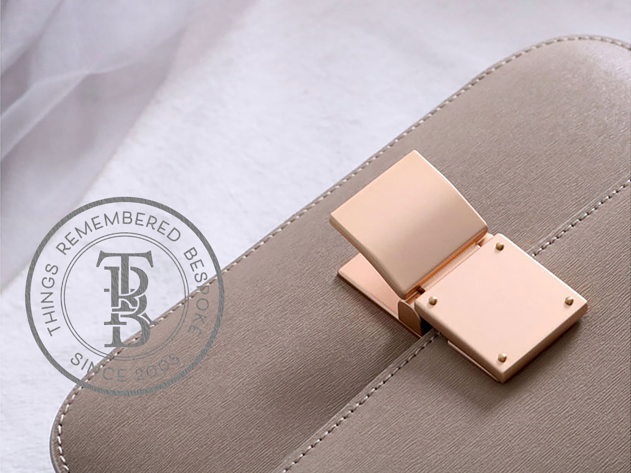 Genuine Leather Box Bag Large