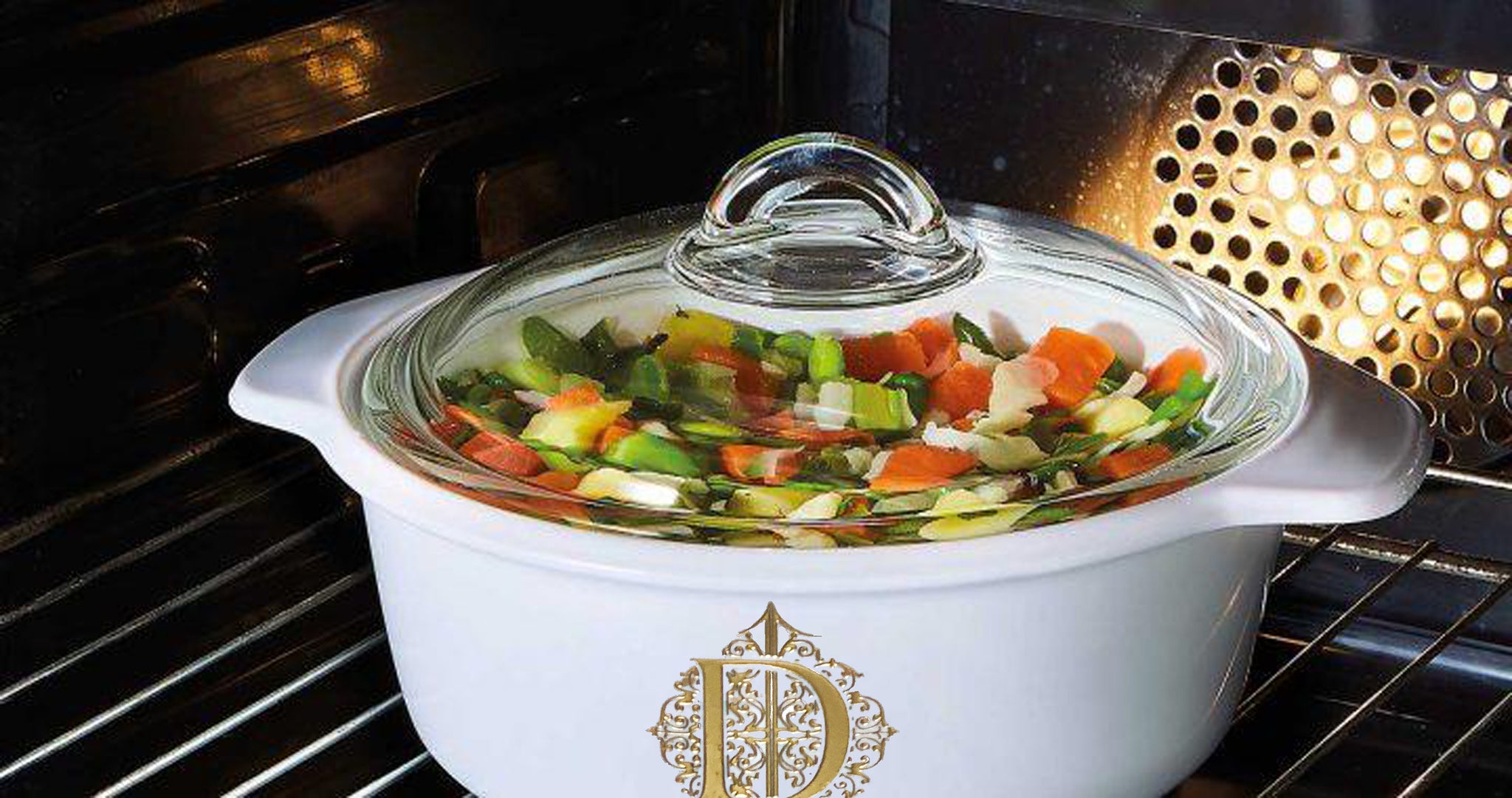 2L White Vitro Direct To Fire Casserole