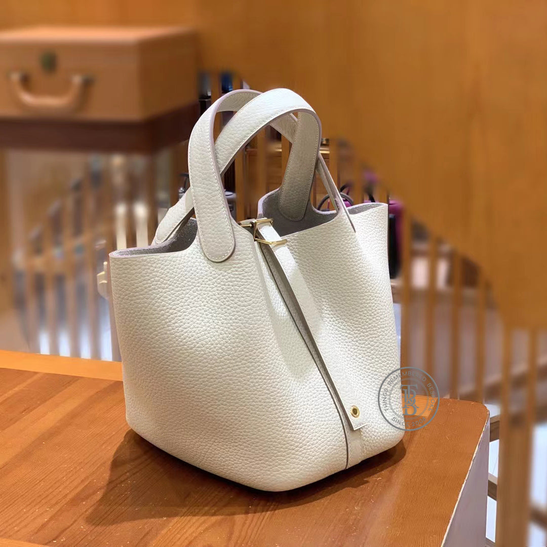 Elisabetta Slouch Bag Handstitched 18/22cm