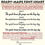 1in Embossed Satin Ribbon