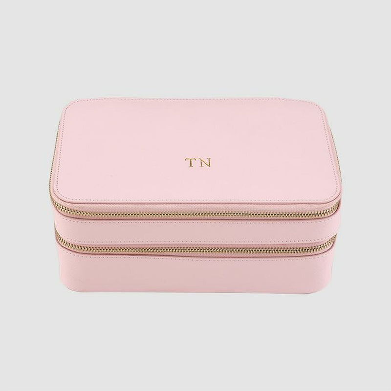 Genuine Leather Structured Travel Case