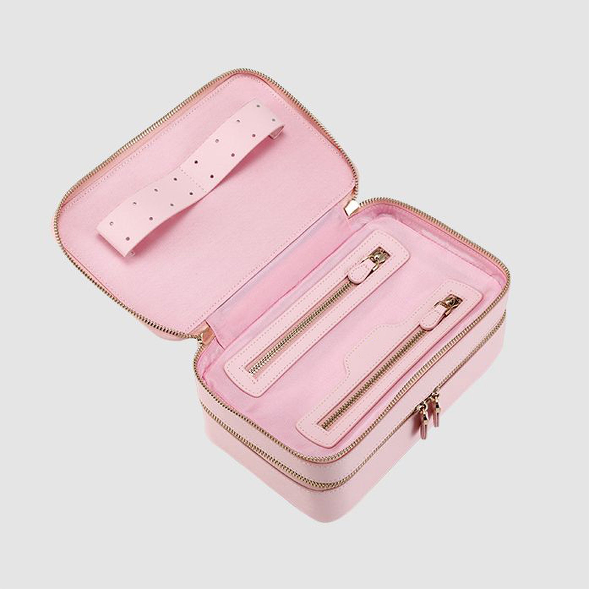 Genuine Leather Structured Travel Case