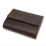 Genuine Leather Watch Roll 6 Slots
