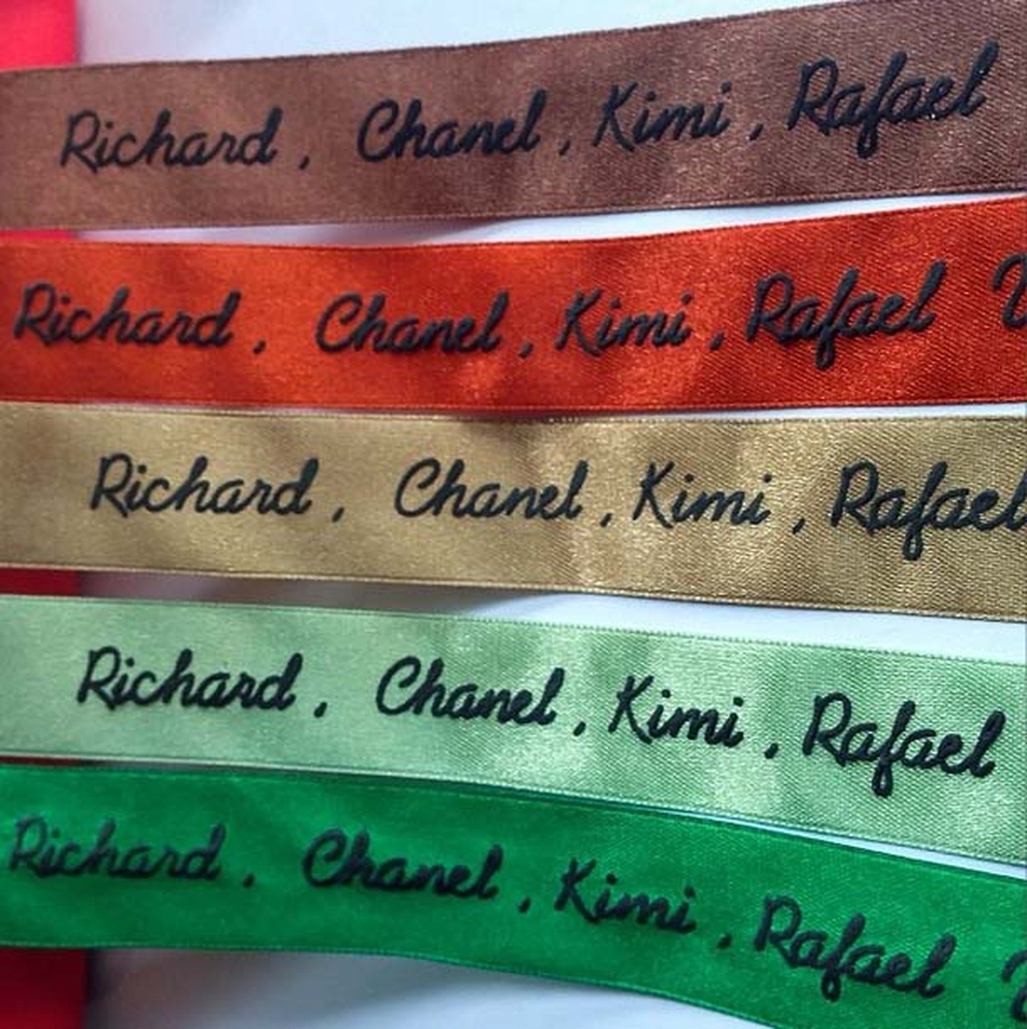 1in Embossed Satin Ribbon