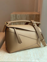 Geometric Bag Hand Stitched