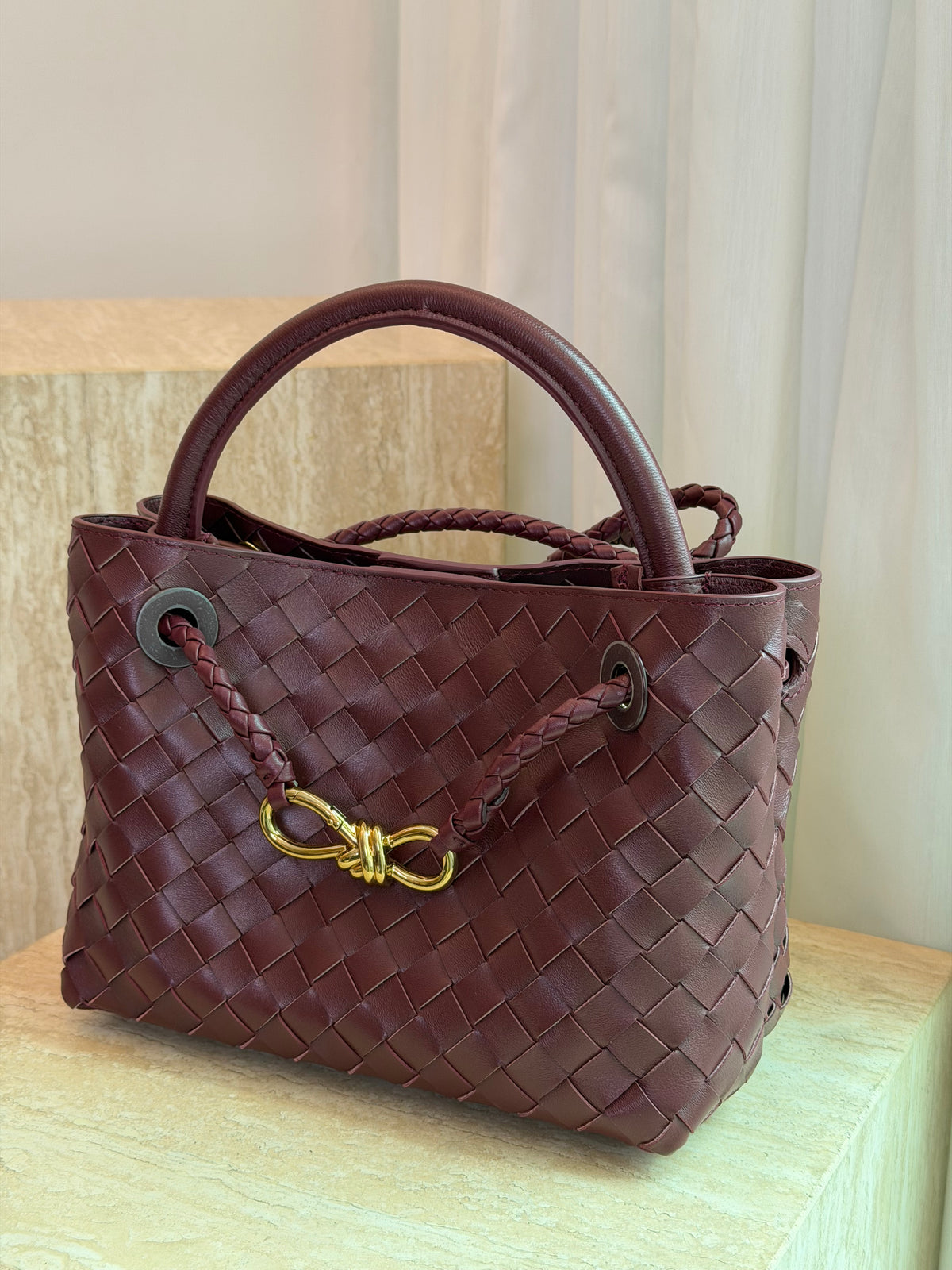 McKenzie Handwoven Bow Bag
