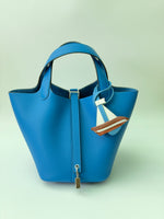 Elisabetta Slouch Bag Handstitched 18/22cm