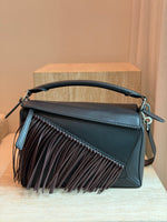 Geometric Fringe Bag