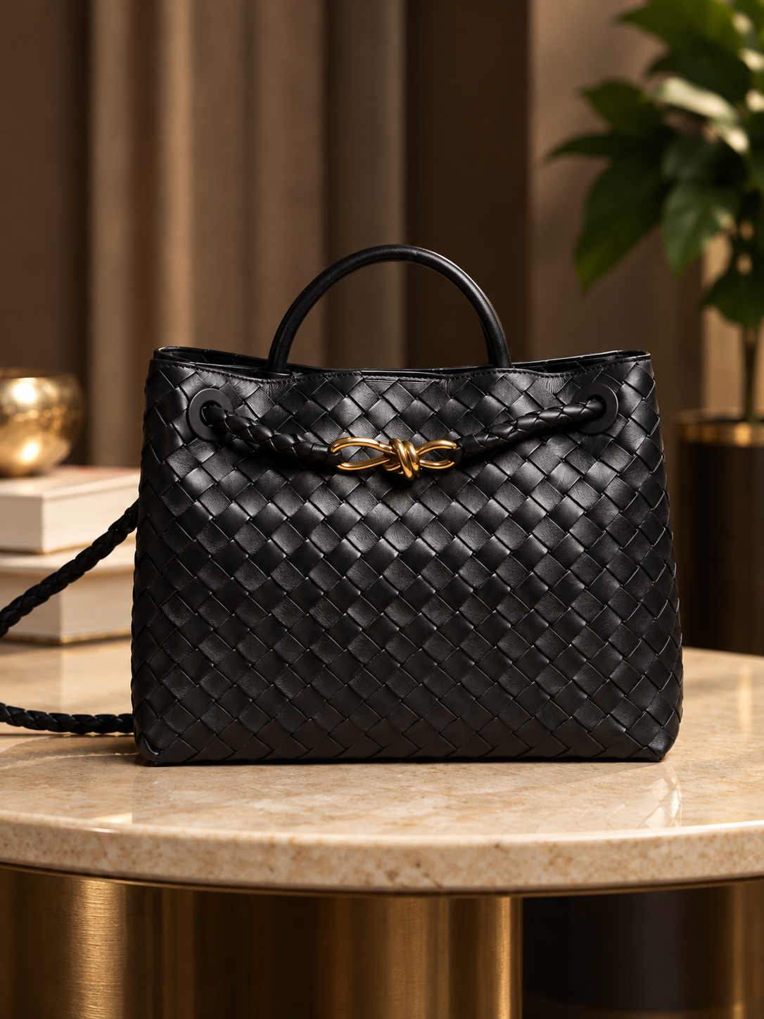 McKenzie Handwoven Bow Bag