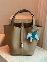 Elisabetta Slouch Bag Handstitched 18/22cm