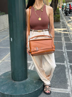 Geometric Biker Bag (FINAL SALE)