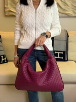 McKenzie Woven Hobo Bag