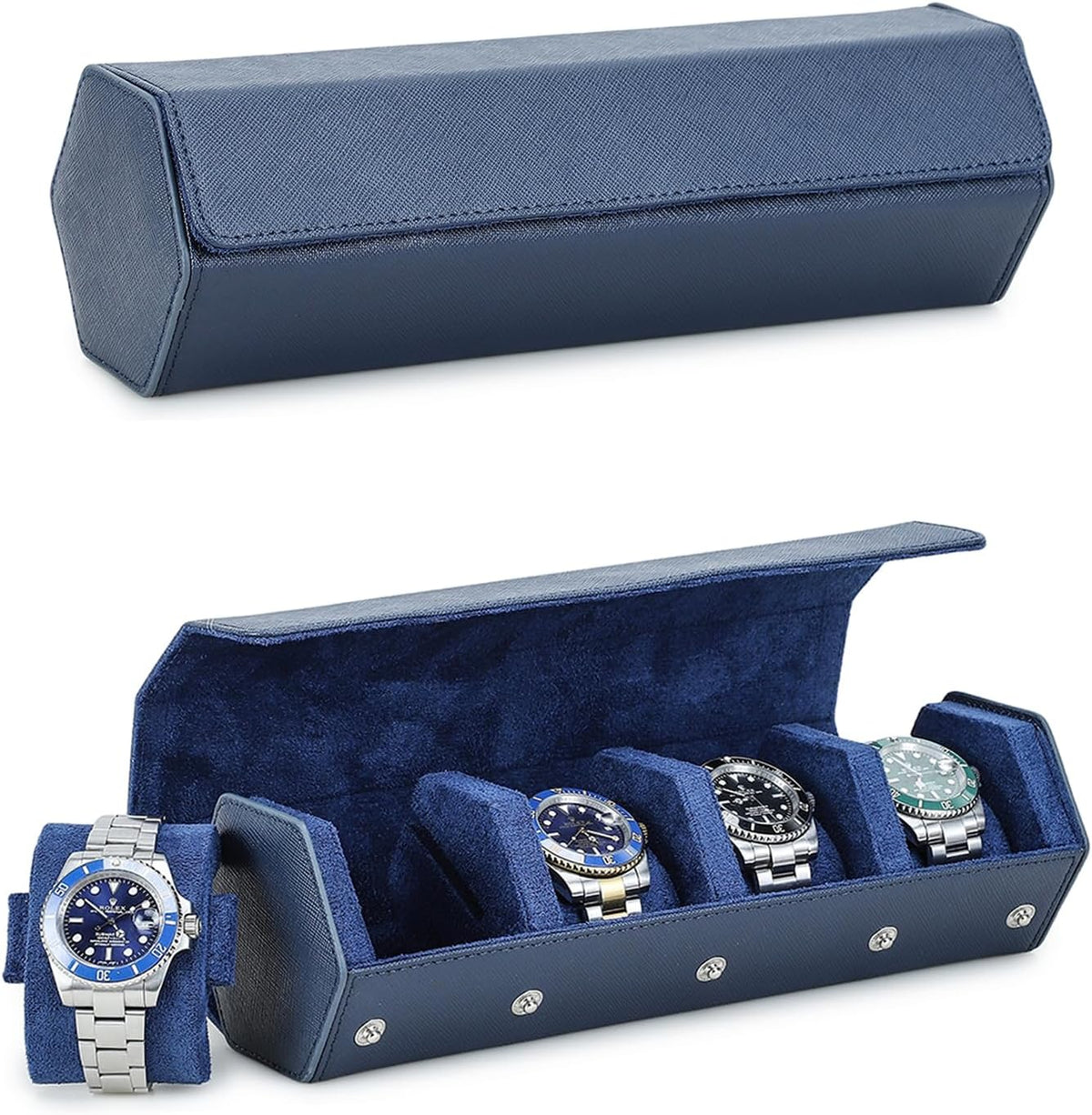 4 Slots Watch Roll Holder