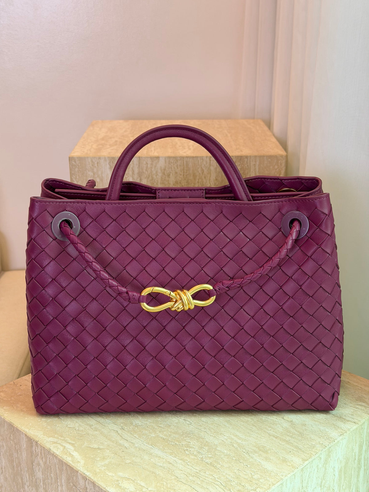 McKenzie Handwoven Bow Bag