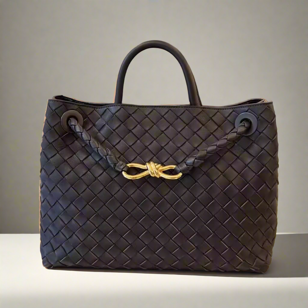 McKenzie Handwoven Bow Bag