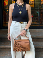 Geometric Fringe Bag