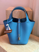 Elisabetta Slouch Bag Handstitched 18/22cm