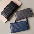 McKenzie Long Handwoven Zippy Wallet