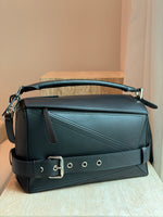 Geometric Biker Bag