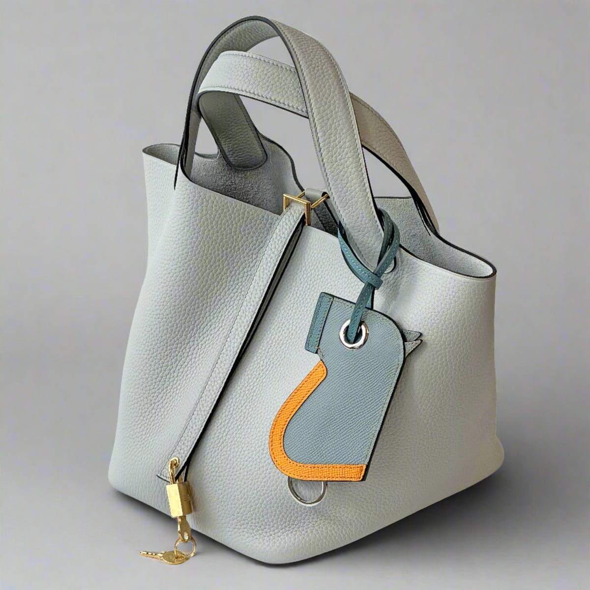 Elisabetta Slouch Bag Handstitched 18/22cm
