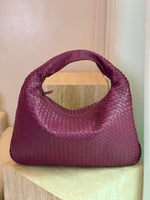 McKenzie Woven Hobo Bag