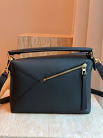 Geometric Bag Hand Stitched