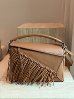 Geometric Fringe Bag
