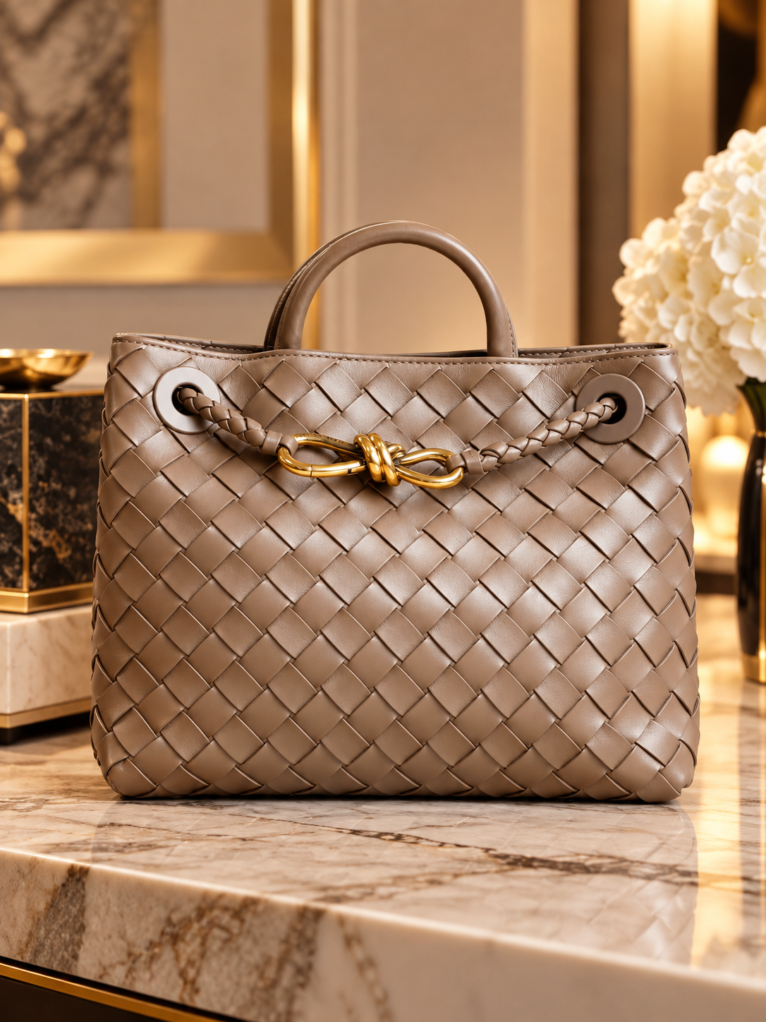 McKenzie Handwoven Bow Bag